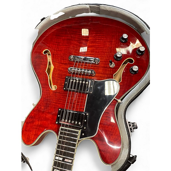 Used Eastman T486L Mahogany Electric Guitar