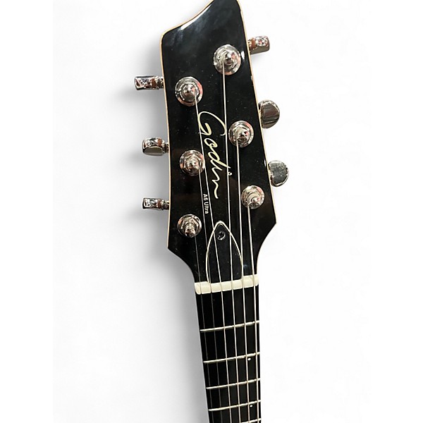 Used Godin A6 Ultra Left Handed Natural Acoustic Electric Guitar