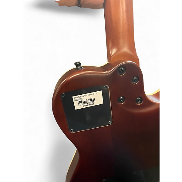 Used Godin A6 Ultra Left Handed Natural Acoustic Electric Guitar
