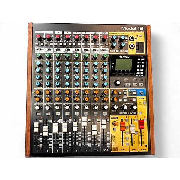 Used TASCAM MODEL 12 Line Mixer