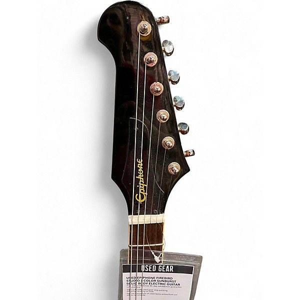 Used Epiphone Firebird Studio 2 Color Sunburst Solid Body Electric Guitar