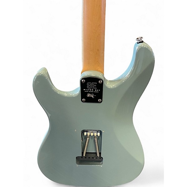 Used PRS SE Silver Sky stone blue Solid Body Electric Guitar