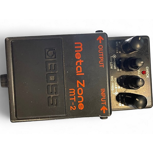 Used BOSS MT2 Metal Zone Distortion Effect Pedal
