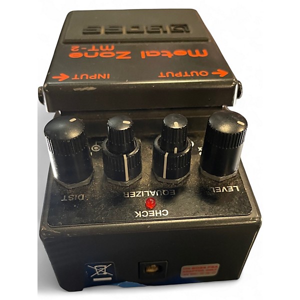 Used BOSS MT2 Metal Zone Distortion Effect Pedal
