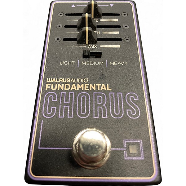 Used Walrus Audio FUNDAMENTAL CHORUS Effect Pedal