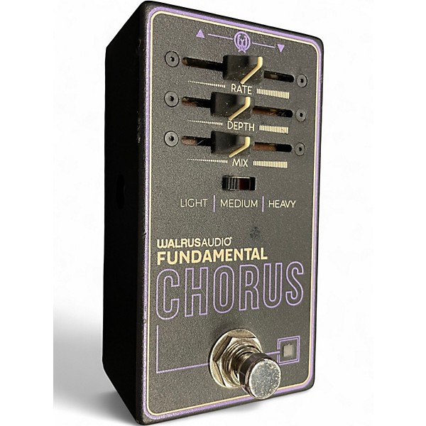 Used Walrus Audio FUNDAMENTAL CHORUS Effect Pedal