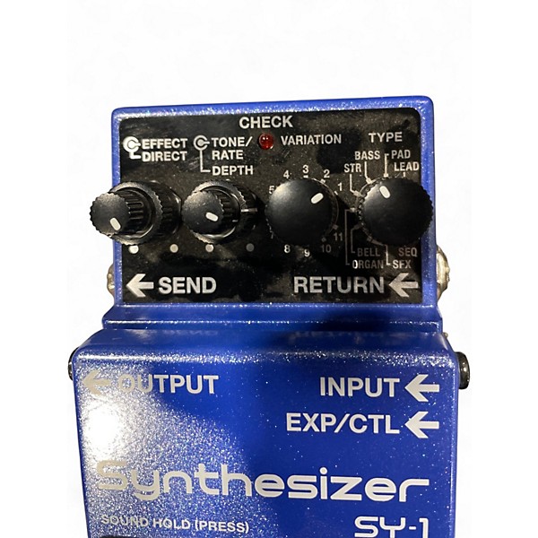 Used BOSS SY-1 Effect Pedal