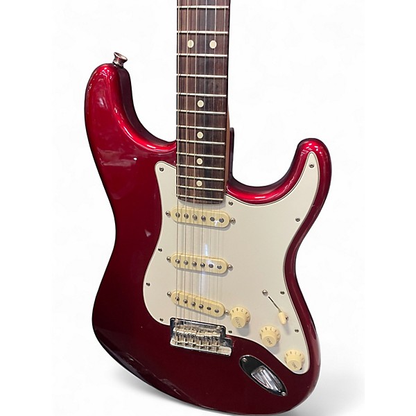 Used Fender American Professional Stratocaster SSS Candy Apple Red Solid Body Electric Guitar