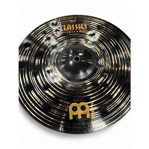 Used MEINL 14in Classic Custom Medium Hi Hat Pair Cymbal