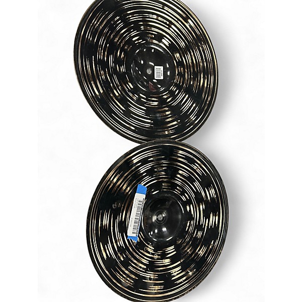 Used MEINL 14in Classic Custom Medium Hi Hat Pair Cymbal