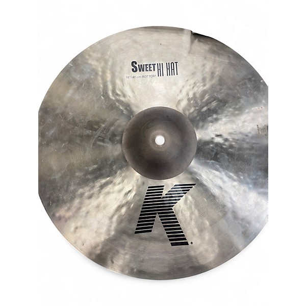 Used Zildjian 16in K Sweet Hi-Hat Pair Cymbal