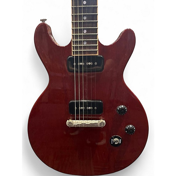 Used 2015 Gibson Les Paul 100 double cut Cherry Solid Body Electric Guitar