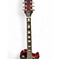 Used Epiphone Les Paul Custom Widow Crimson Red Burst Solid Body Electric Guitar