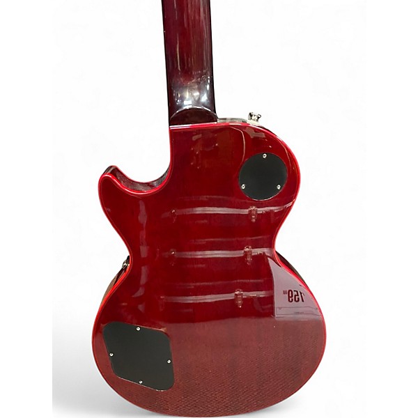 Used Epiphone Les Paul Custom Widow Crimson Red Burst Solid Body Electric Guitar