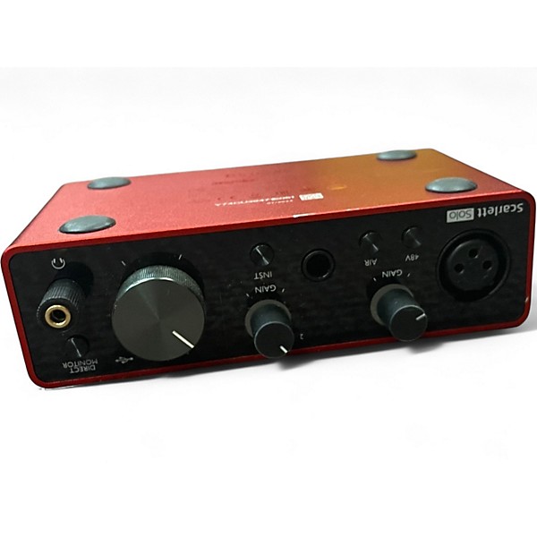 Used Focusrite Scarlett Solo Gen 3 Audio Interface