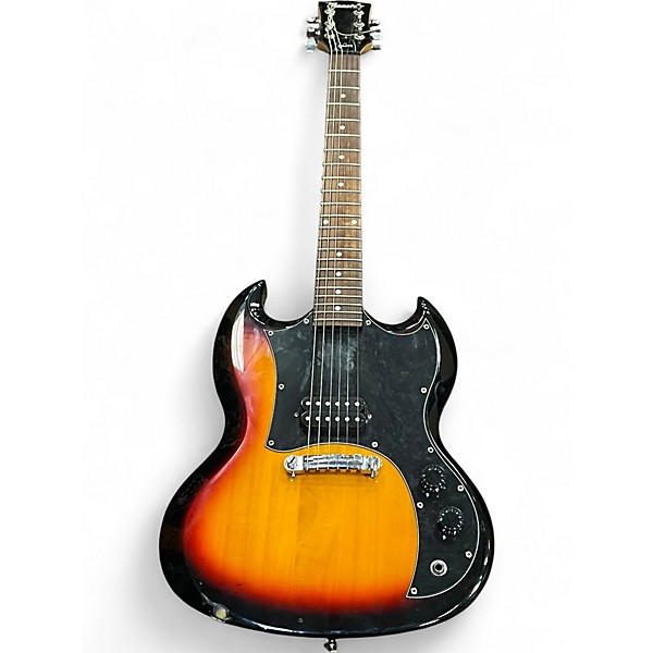 Used Maestro SG Junior 2 Tone Sunburst Solid Body Electric Guitar
