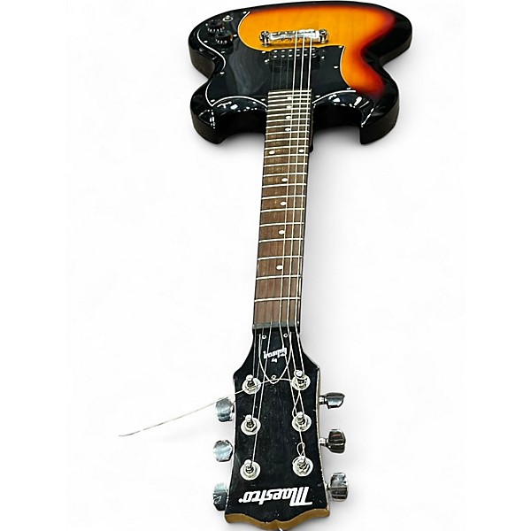 Used Maestro SG Junior 2 Tone Sunburst Solid Body Electric Guitar