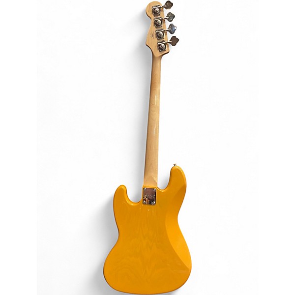 Used 2021 Squier Paranormal Jazz Bass 54 Butterscotch Electric Bass Guitar