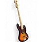 Used Squier Paranormal Jazz Bass 54 3 Tone Sunburst Electric Bass Guitar