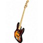 Used Squier Paranormal Jazz Bass 54 3 Tone Sunburst Electric Bass Guitar