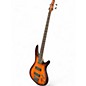 Used Ibanez SR4000E Quilt Maple Electric Bass Guitar