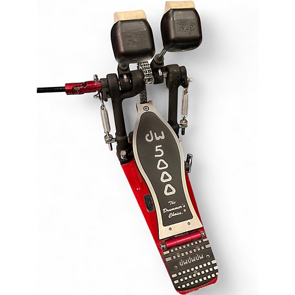 Used DW 5000 Series Double Double Bass Drum Pedal