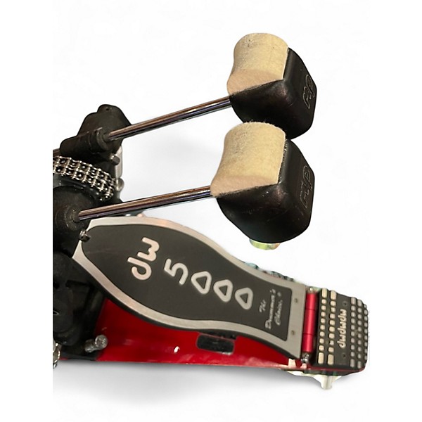Used DW 5000 Series Double Double Bass Drum Pedal