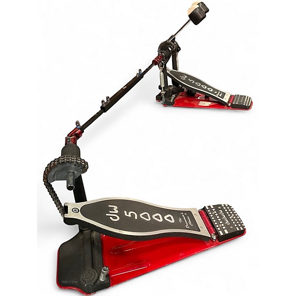 Used DW 5000 Series Double Double Bass Drum Pedal