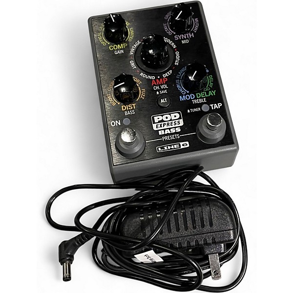 Used Line 6 POD EXPRESS BASS Effect Processor