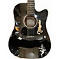 Used Takamine GD30CE-12 Black 12 String Acoustic Electric Guitar