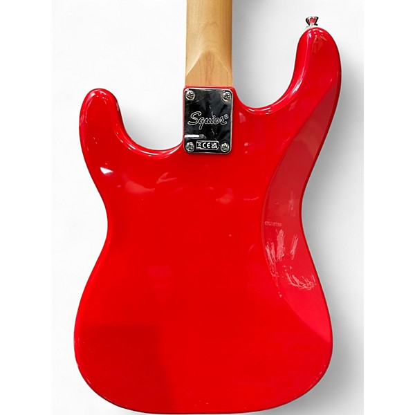 Used Squier SONIC STRATOCASTER RED Solid Body Electric Guitar