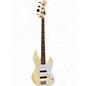 Used Fender 1994 "Squire Series" Jazz Bass Olympic White Electric Bass Guitar thumbnail
