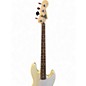 Used Fender 1994 "Squire Series" Jazz Bass Olympic White Electric Bass Guitar