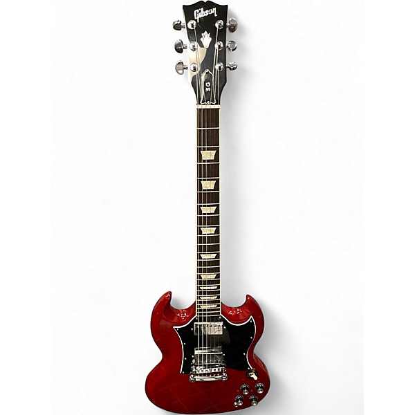 Used Gibson SG Standard Cherry Solid Body Electric Guitar