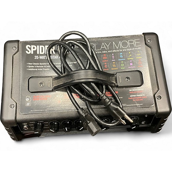 Used Line 6 Spider V 20 MkII 20w 1x8 Guitar Combo Amp