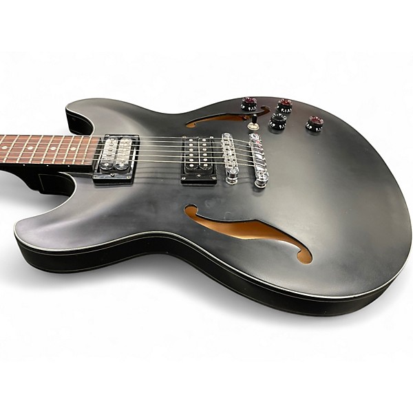 Used Ibanez AS73B Artcore Flat Black Hollow Body Electric Guitar