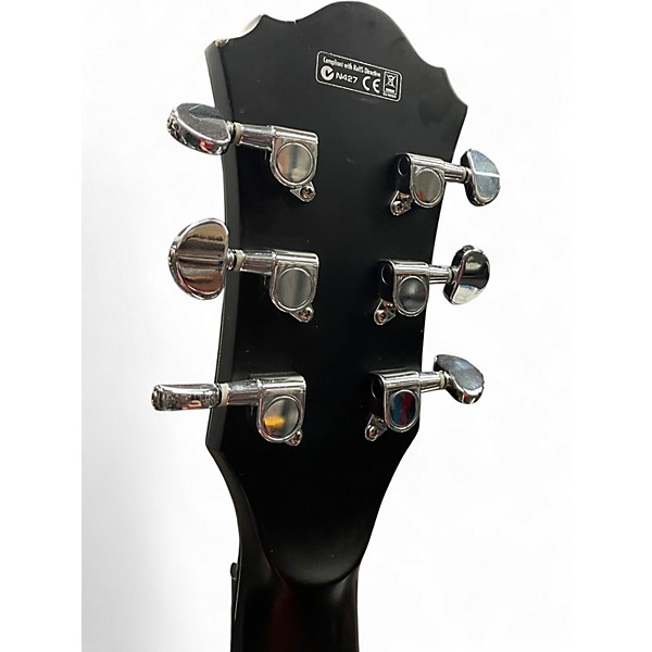 Used Ibanez AS73B Artcore Flat Black Hollow Body Electric Guitar