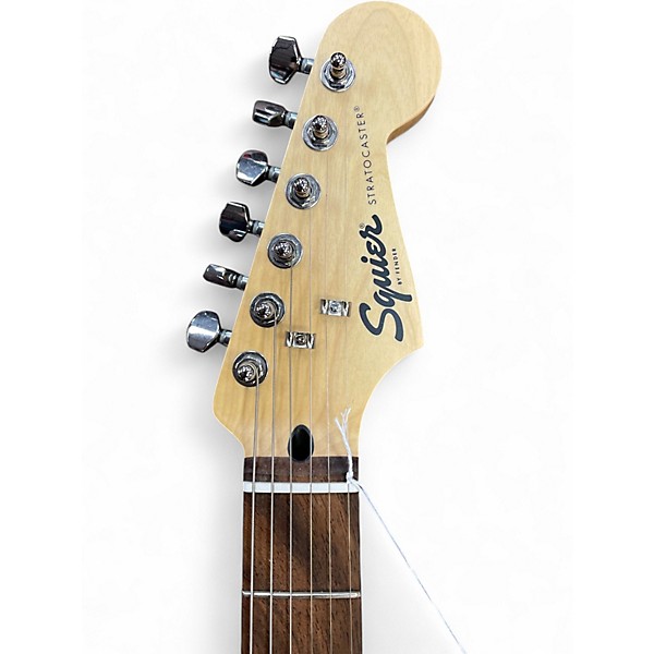 Used Squier Affinity Stratocaster Black Solid Body Electric Guitar
