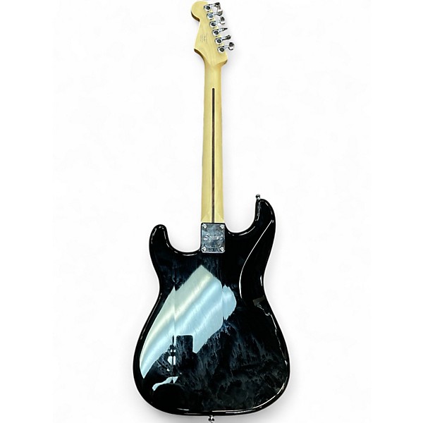 Used Squier Affinity Stratocaster Black Solid Body Electric Guitar