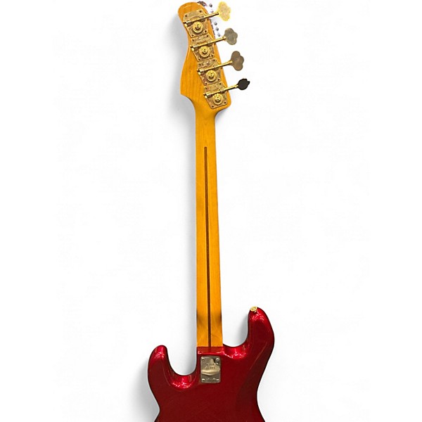 Used Kramer Pioneer Series Metallic Red Electric Bass Guitar