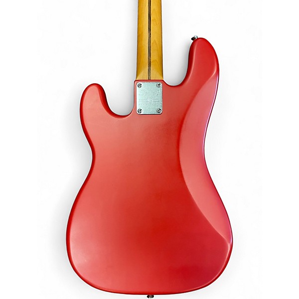 Used Squier Precision Bass 40th Anniversary Vintage Edition Dakota Red Electric Bass Guitar