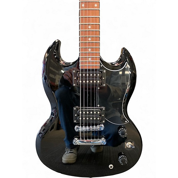 Used Epiphone SG Special Bolt On Black Solid Body Electric Guitar