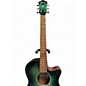 Used Ibanez AEG70-EBH Emerald Green Acoustic Electric Guitar