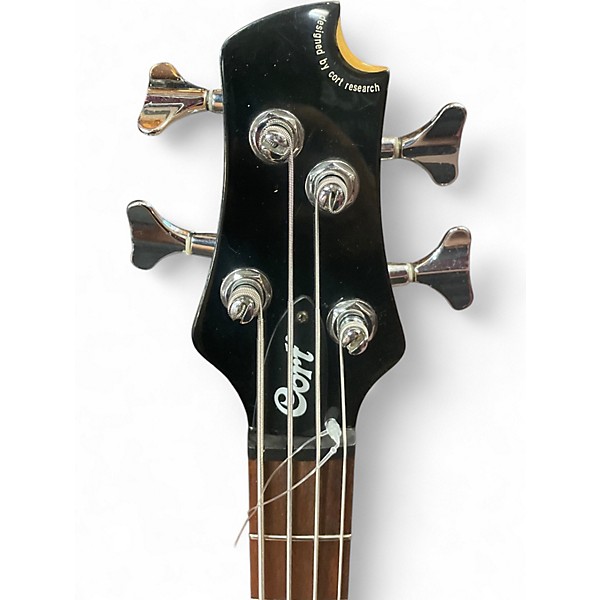 Used Cort Action Bass Turquoise Electric Bass Guitar