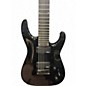 Used Jackson JS22-7 Dinky 7 String Black Solid Body Electric Guitar