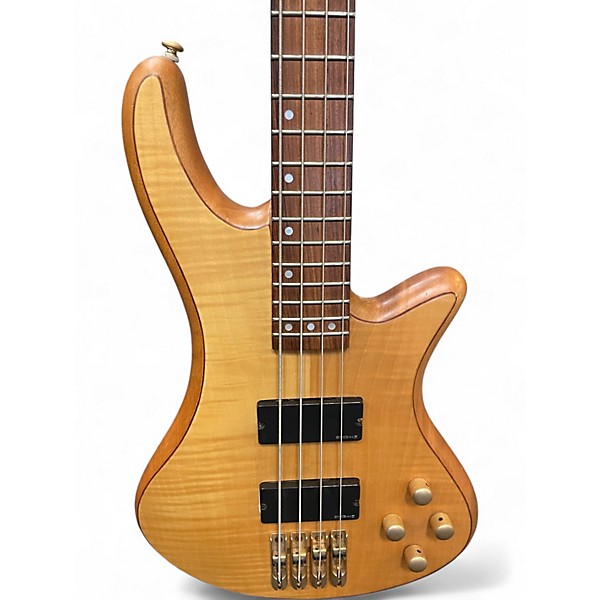 Used Schecter Guitar Research DIAMOND CUSTOM 4 NATURAL Electric Bass Guitar