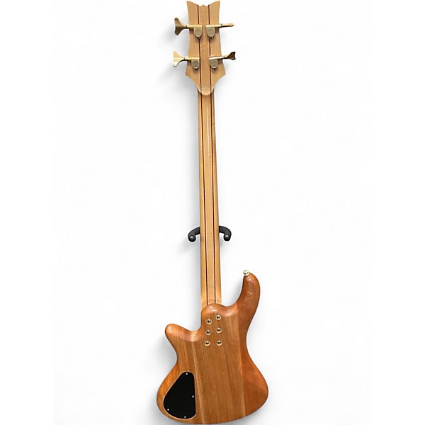 Used Schecter Guitar Research DIAMOND CUSTOM 4 NATURAL Electric Bass Guitar