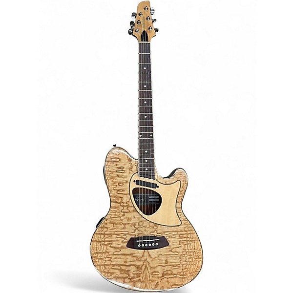 Used Ibanez TCM50 Talman Natural Acoustic Electric Guitar