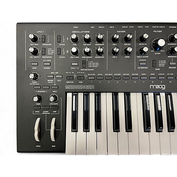 Used Moog Messenger Monophonic Synthesizer