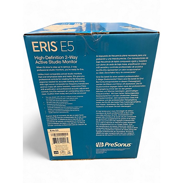 Used PreSonus Eris E5 Powered Monitor